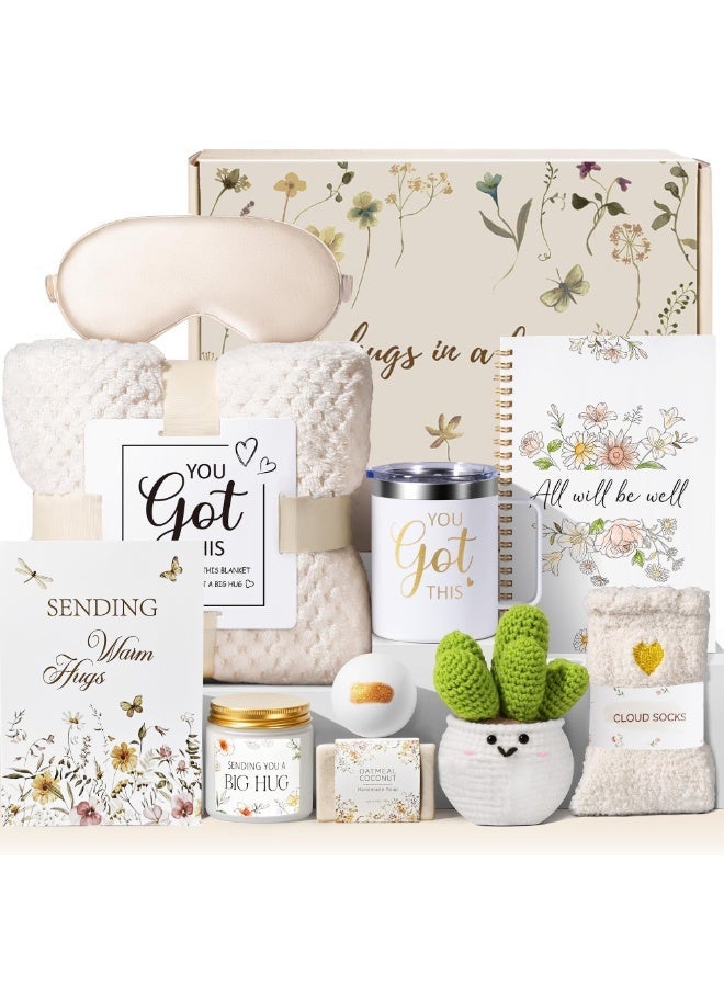HSEAMALL Spa Gift Box for Women, Gift Basket Set for Ladies, Birthday Gift for Women, Get Well Soon Gift Valentine's Day Gifts for Her Mom Wife Daughter Sister Girlfriend Best Friend, Get Well Soon Gift Package - Image 1